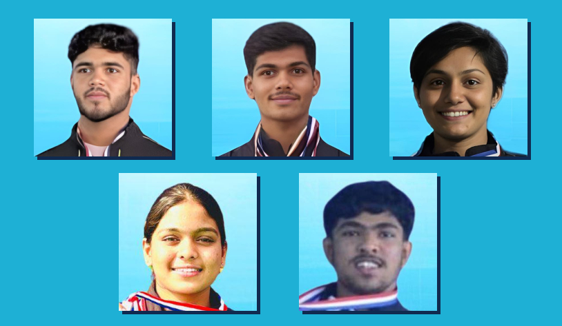 Maharashtra Weightlifters at the  Nationals